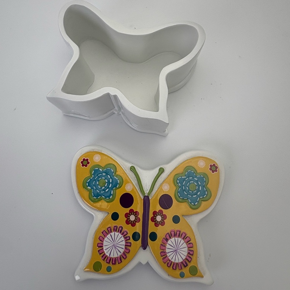 Colorful Butterfly Resin Box - Picture 4 of 9